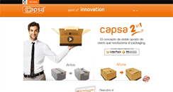Desktop Screenshot of embalajescapsa.com